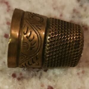 Vintage Metal Thimble